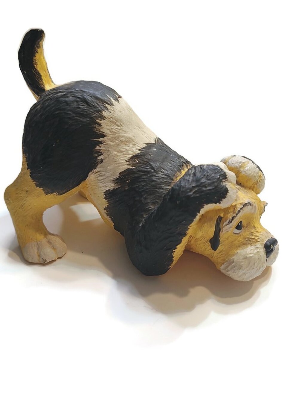 Vintage Ashton Drake Playful Dog Figurine Originally Paired With Ethan Doll GUC
